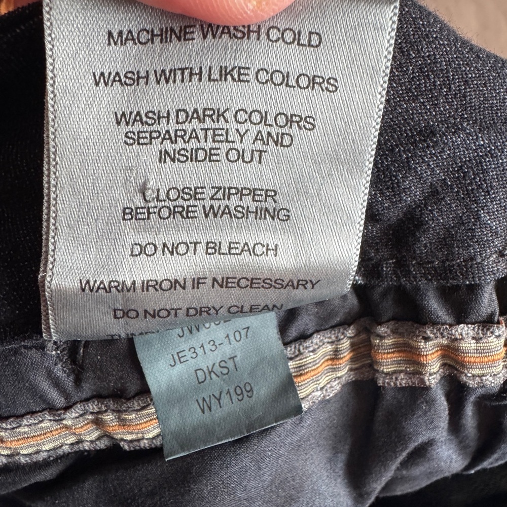 Jag Jeans Dark Wash Blue/Black size 16W stretch denim NWOT - Picture 6 of 12